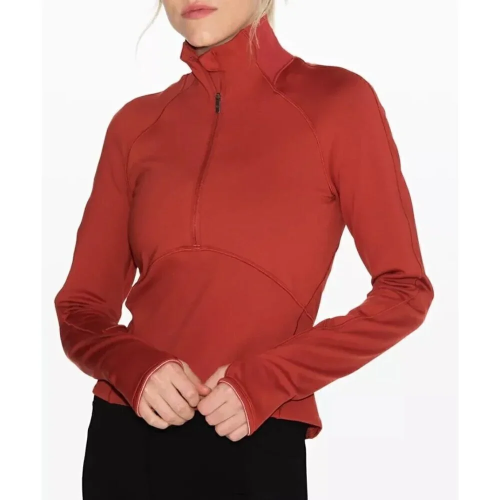 Lululemon Always Alert 1/2 Zip Size 2
